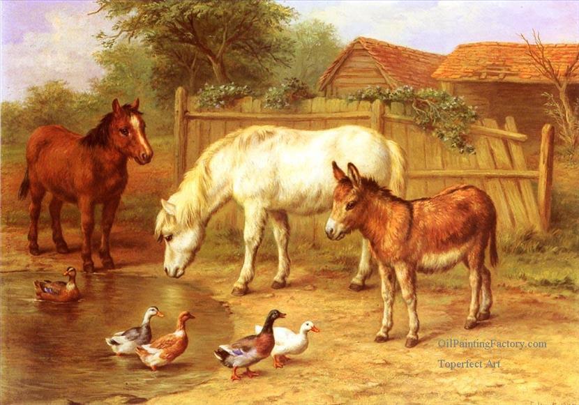 830x581 Farm Animals Paintings Group - Farm Animal Painting