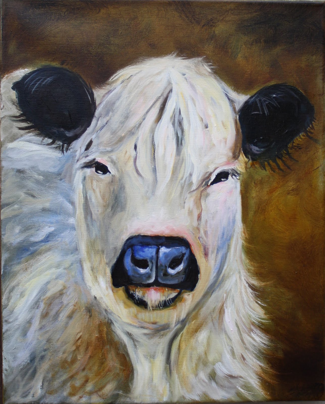 1288x1600 Shelly Broughton Art Farm Animal Paintings - Farm Animal Painting