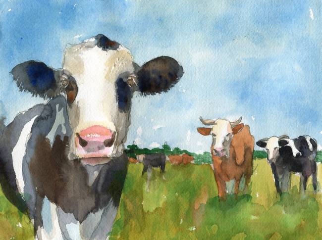 650x485 Stunning Farm Animal Artwork For Sale On Fine Art Prints - Farm Animal Painting