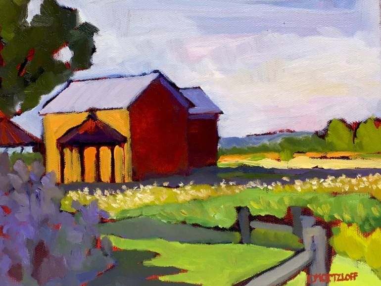 Farm Landscape Painting At Paintingvalley.com 