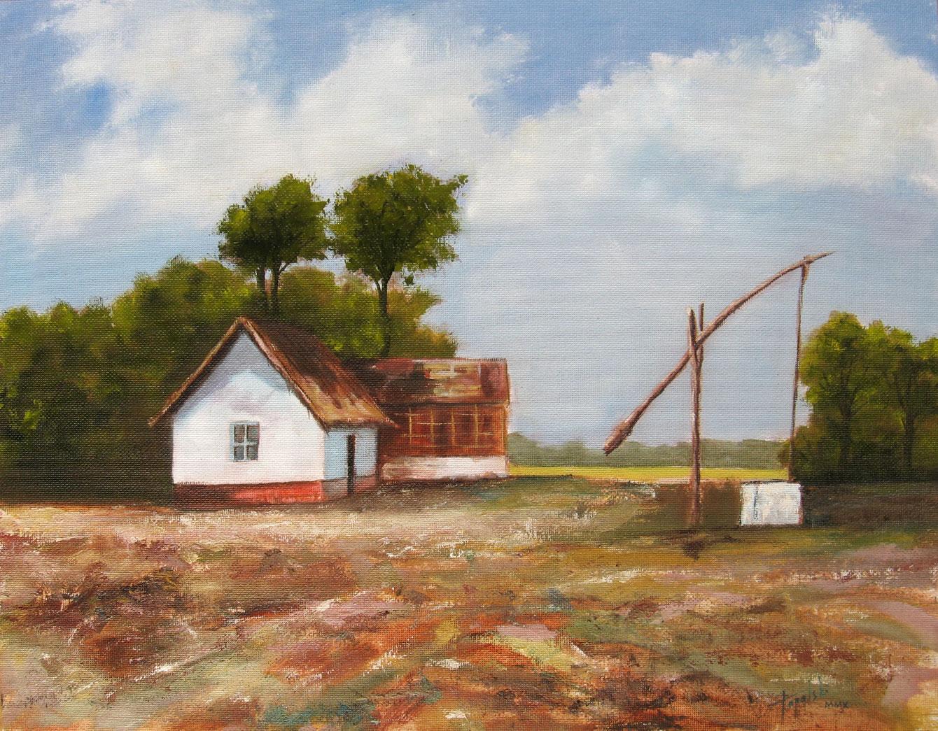 1340x1045 Farm Oil Painting Fine Arts Gallery - Farm Oil Painting
