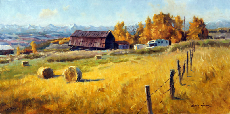 800x396 Dillon Huang - Farm Oil Painting