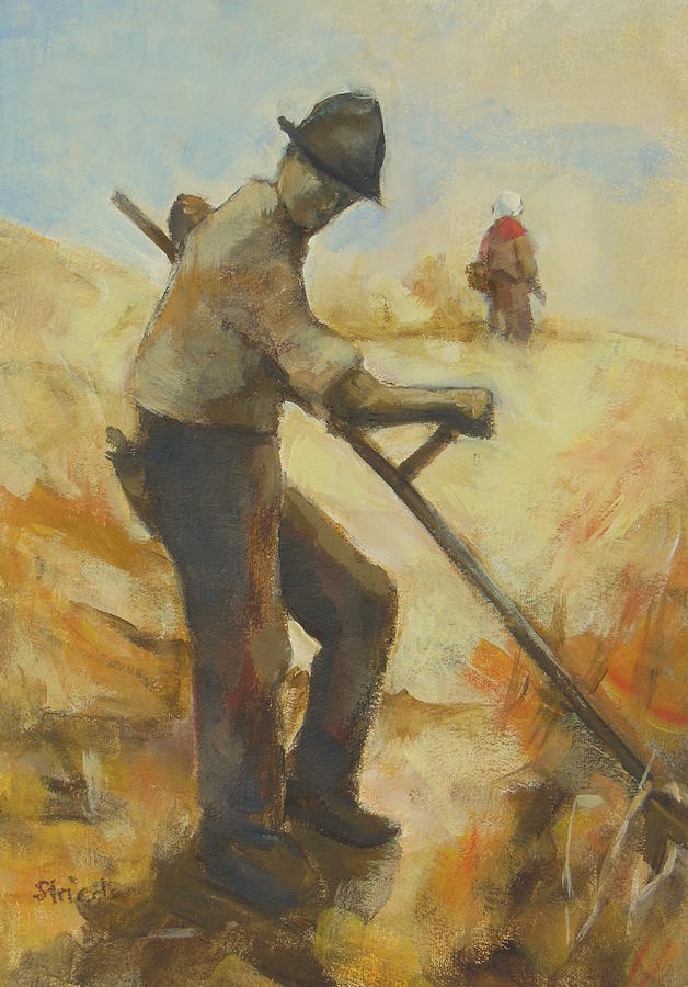 Farmer Painting At PaintingValley Com Explore Collection Of Farmer   Farmer Painting 11 