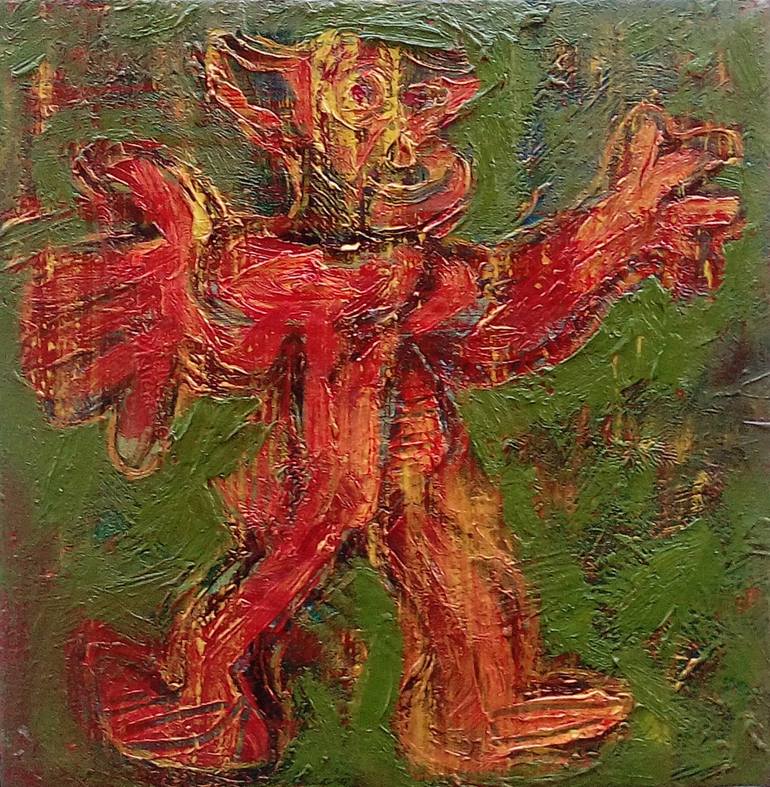 770x787 Saatchi Art Legendary Farmer Painting By Toribio Quintero - Farmer Painting