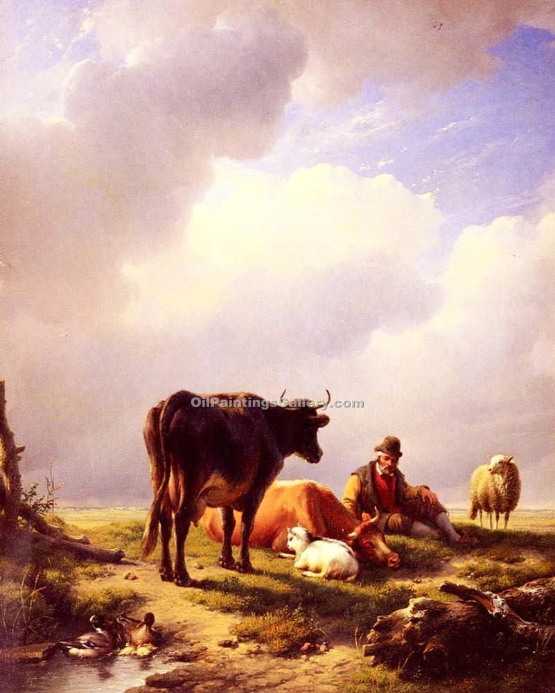801x1000 A Farmer - Farmer Painting Images