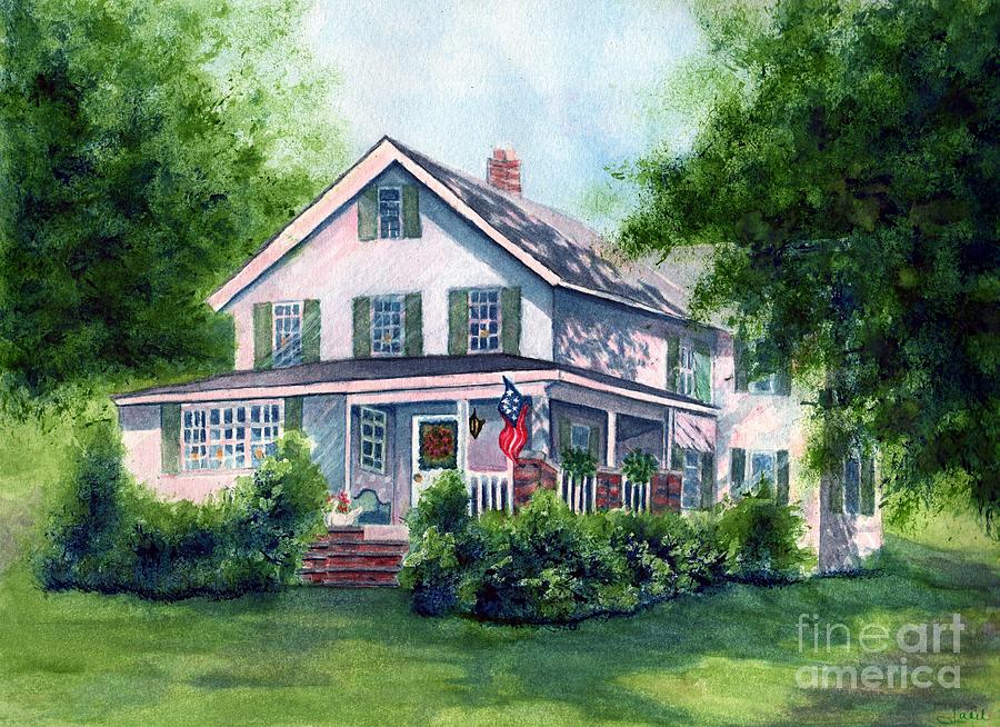 900x654 Old Farmhouse Paintings Fine Art America - Farmhouse Painting