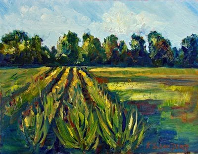 400x311 Paint Charleston Daily Farmland By Angel Oak An Oil Painting - Farmland Painting