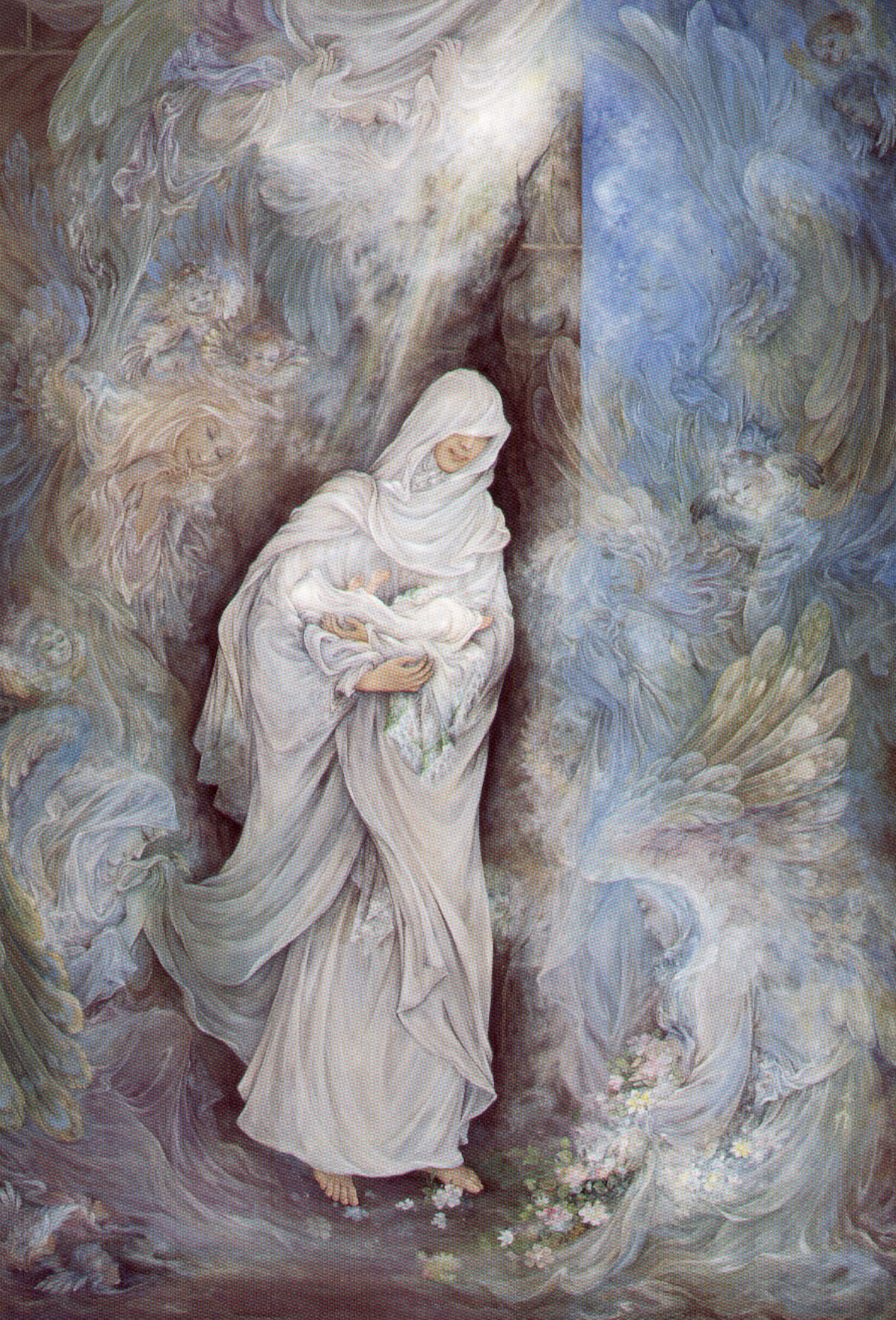 1188x1750 Reflection Of Imams In Farshchian's Paintings Financial Tribune - Farshchian Painting