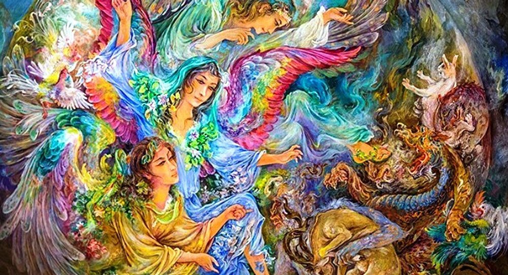 1000x541 The Man Who Broke The Ice Between Us, Iran During Nuclear Talks - Farshchian Painting