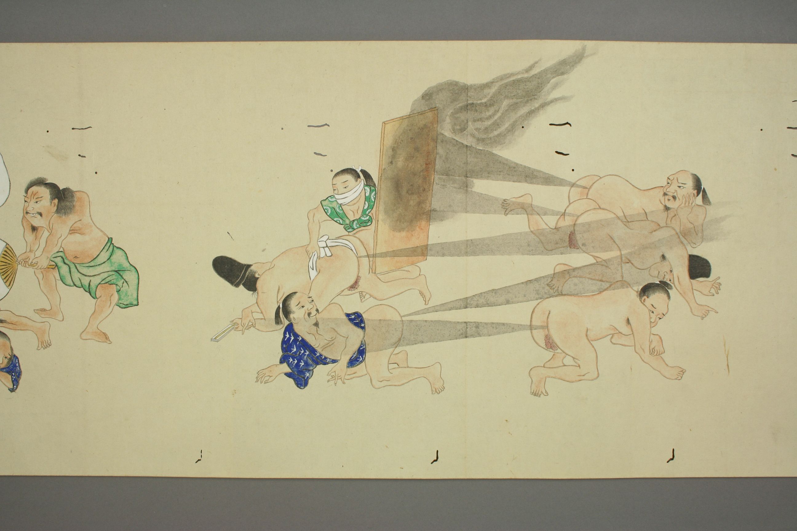 2592x1728 He Gassen, A 200 Year Old Japanese Scroll, Is All About Fart - Fart Painting