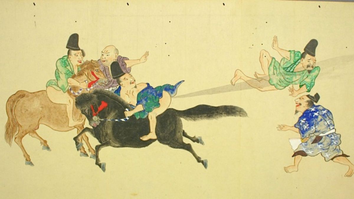 1200x675 Japanese Fart Scrolls Prove That Human Art Peaked Centuries Ago - Fart Painting