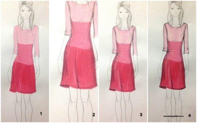 640x400 How To Color Fashion Design Sketches Quick And Easy Tutorial - Fashion Designing Painting