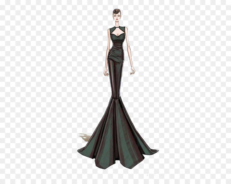 900x720 Paris Fashion Week Designer Fashion Show - Fashion Designing Painting