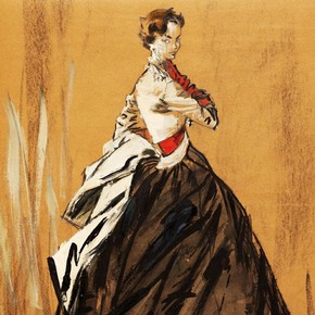 290x290 Fashion Drawing And Illustration In The 20th Century - Fashion Painting