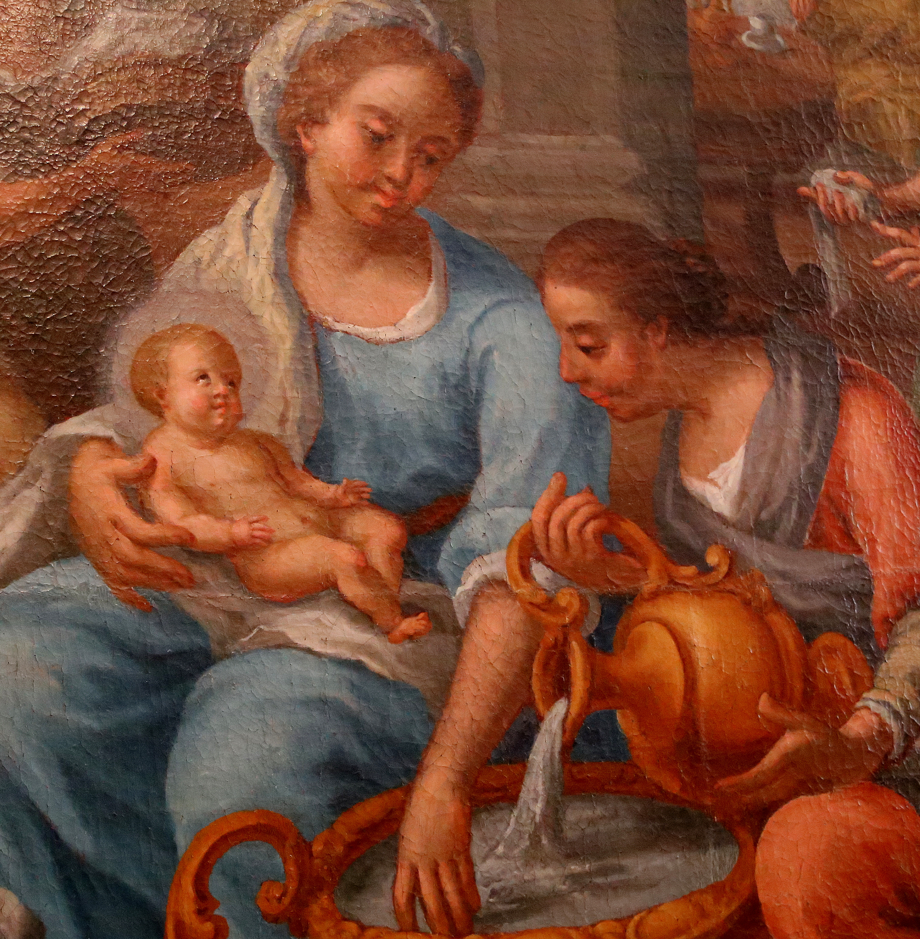 3020x3084 The Secret Lives Of Renaissance Babies Michelle Locke - Fat Baby Painting