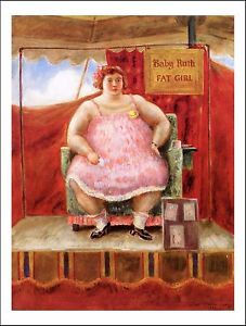 227x300 Baby Ruth (Circus - Fat Baby Painting