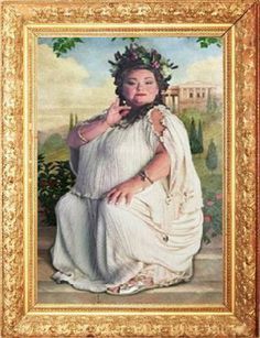 236x307 Fat Lady Painting Wall Art Harry Potter - Fat Lady In Painting