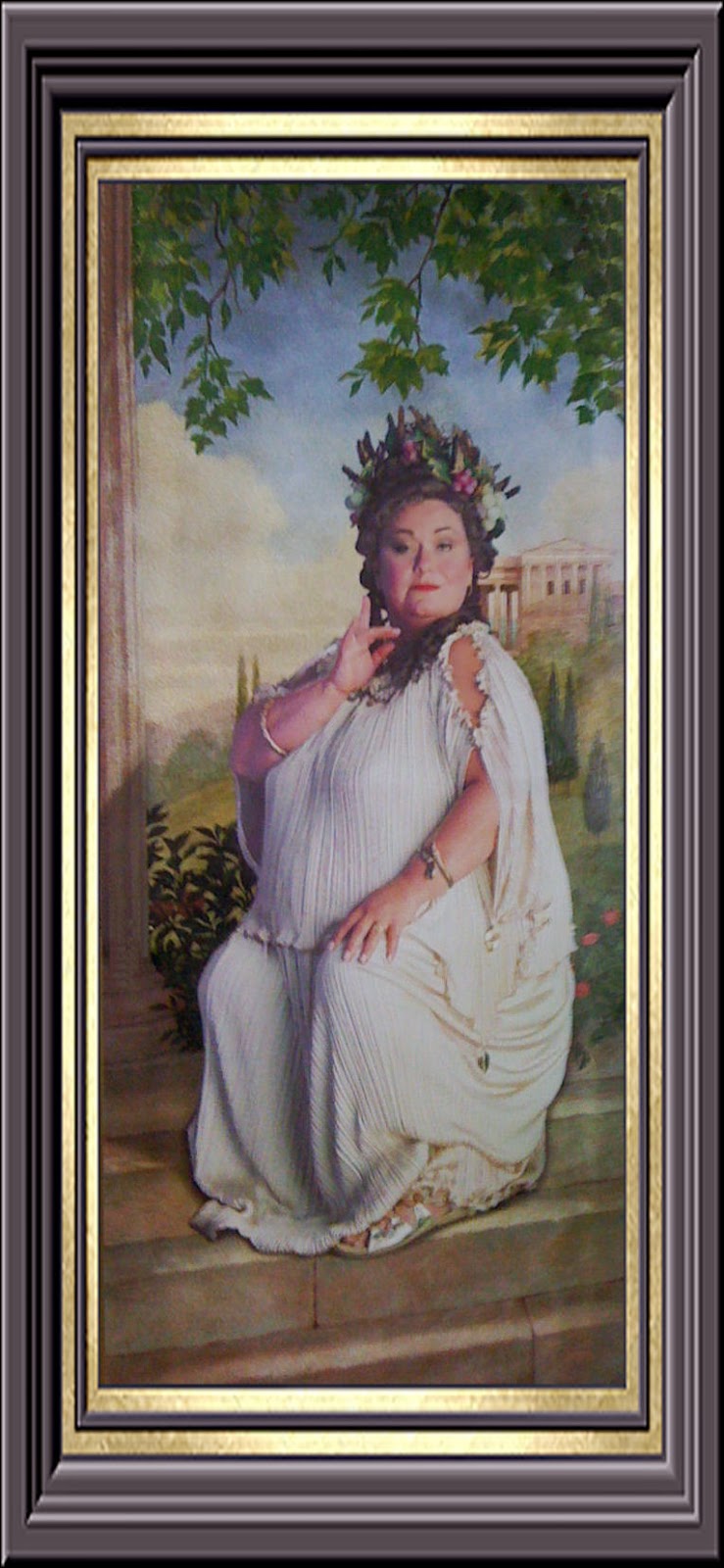 739x1600 Mcsok's Block Harry Potter Themed Party - Fat Lady In Painting