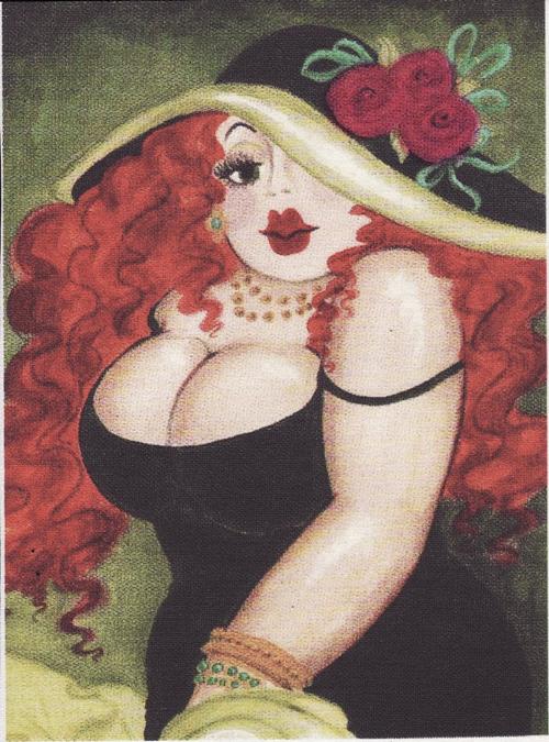 500x675 Other Artwork - Fat Lady In Painting