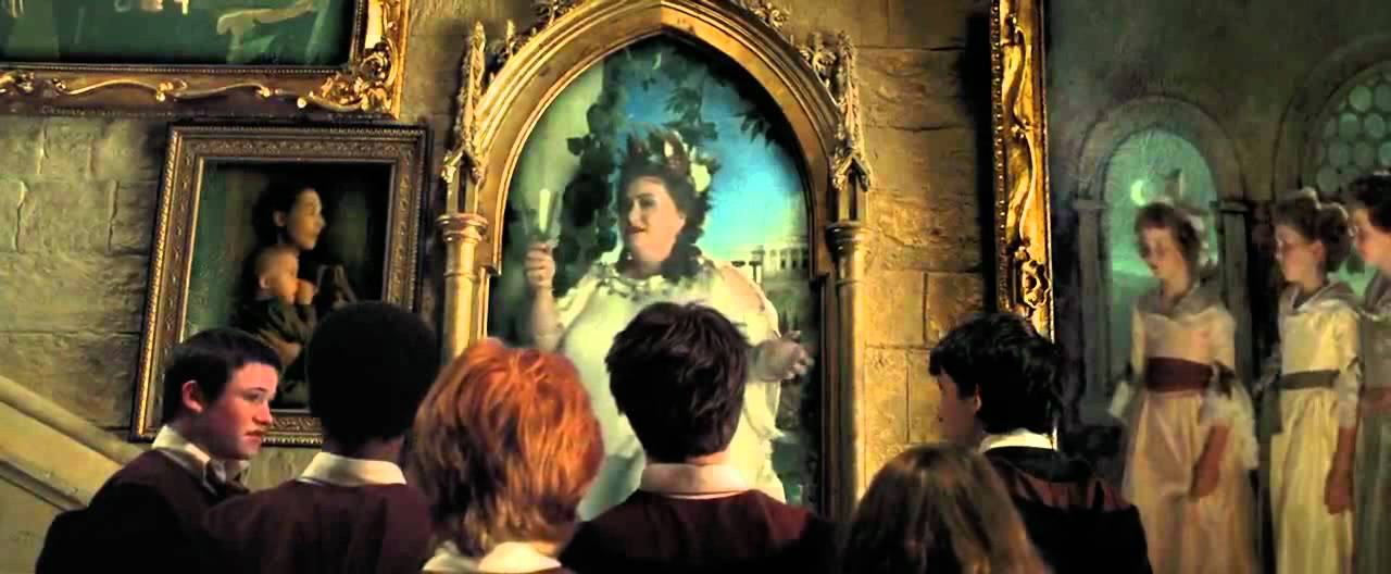 1280x528 Prisoner Of Azkaban - Fat Lady In Painting