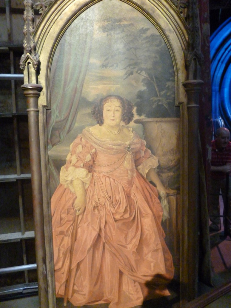 774x1032 The Fat Lady Actual Painting By Cezarfunghi - Fat Lady In Painting