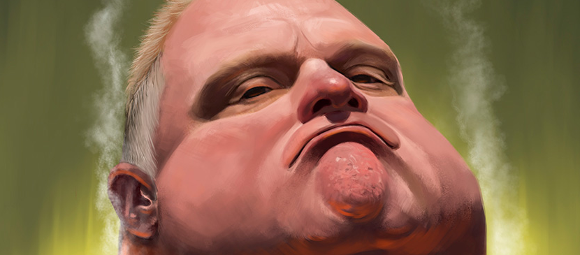 830x365 Tips For Painting A Fat Man Portrait - Fat Man Painting