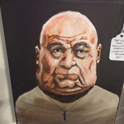 250x250 Buchanan's Folk Art Gallery - Fat Man Painting