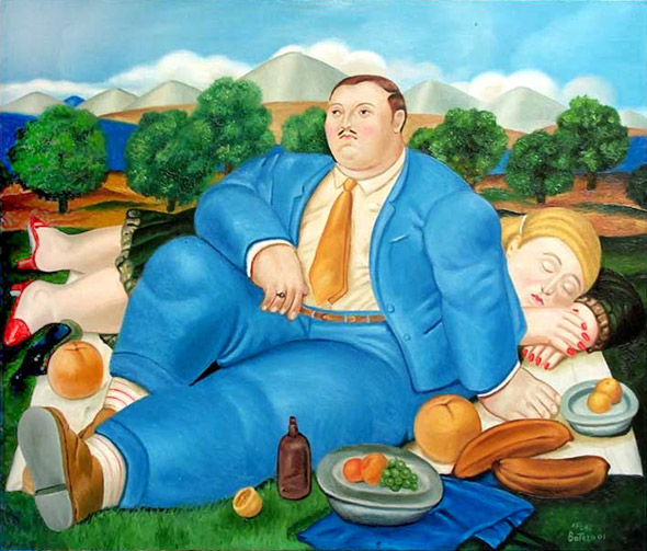 590x503 How Not To Talk To A Fat Person Leite's Culinaria - Fat People Painting