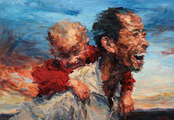 600x413 Fathers Depicted By Famous Chinese Painters[7] - Father And Son Painting