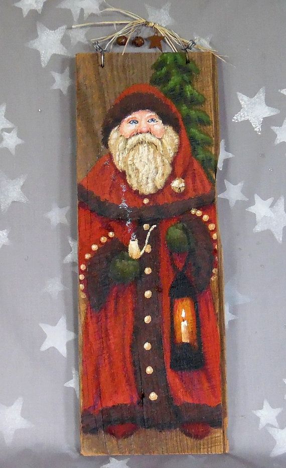 Father Christmas Painting at PaintingValley.com | Explore collection of ...