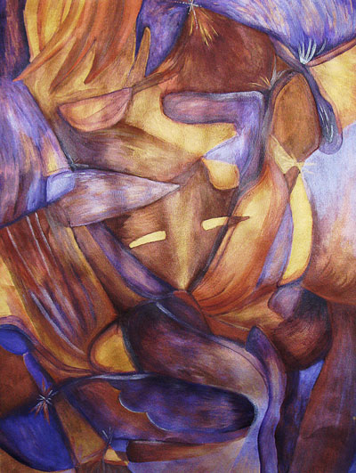 400x531 Father Daughter, 2005 Grace Comisso - Father Daughter Painting