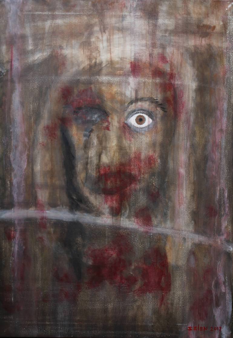 770x1114 Saatchi Art Father, Forgive Them Painting By Frank Selen - Father Forgive Them Painting