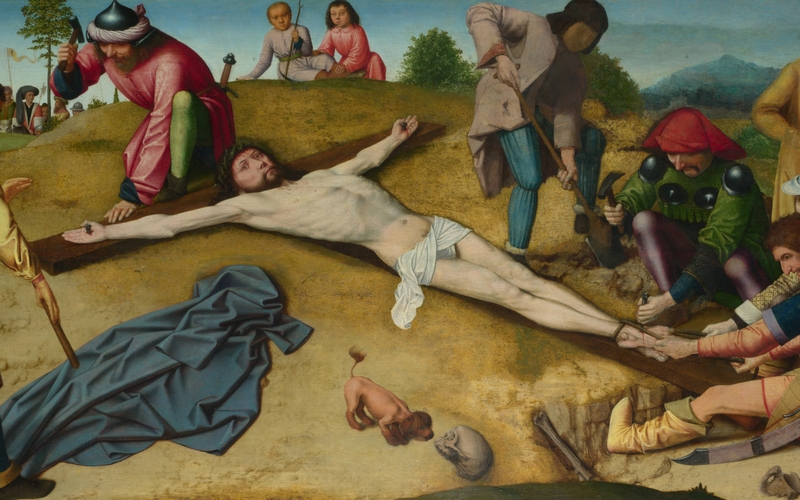 800x500 Seven Last Words Father, Forgive Them - Father Forgive Them Painting