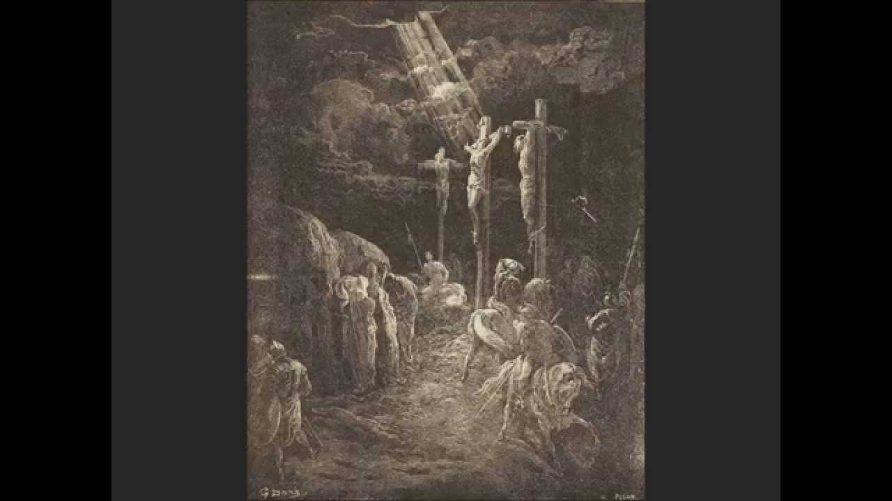 1280x720 The First Word - Father Forgive Them Painting