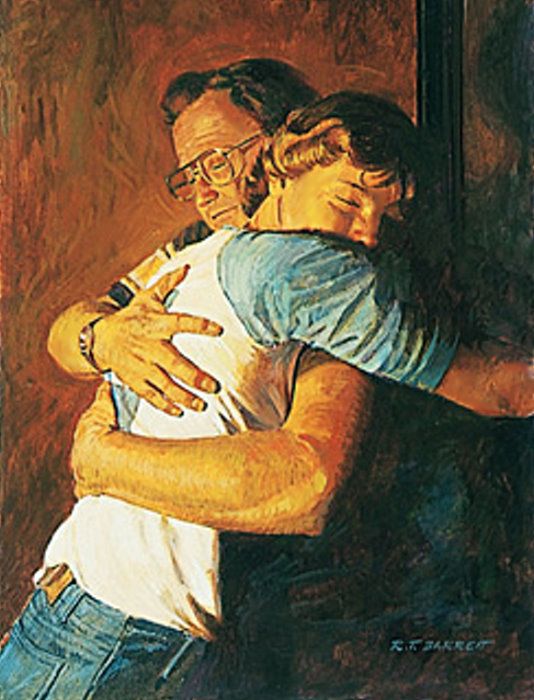 534x700 Best 105 Family Portraits Ideas On Photography Ideas - Father Son Painting
