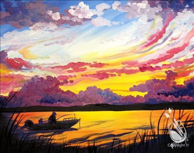 381x300 Father's Day Painting! Simple Man's Paradise - Fathers Day Painting