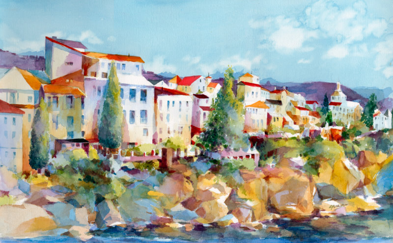 800x495 Beautiful Painting By My Dad - Fathers Day Painting