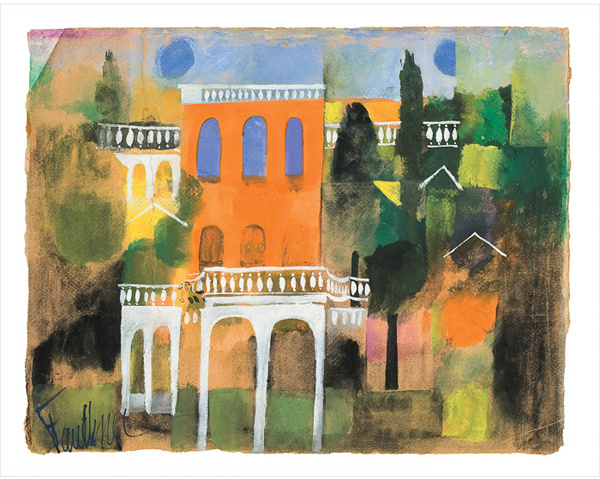 600x479 Henry Faulkner Lost Artist Of The Gothic South Huffpost - Faulkner Painting