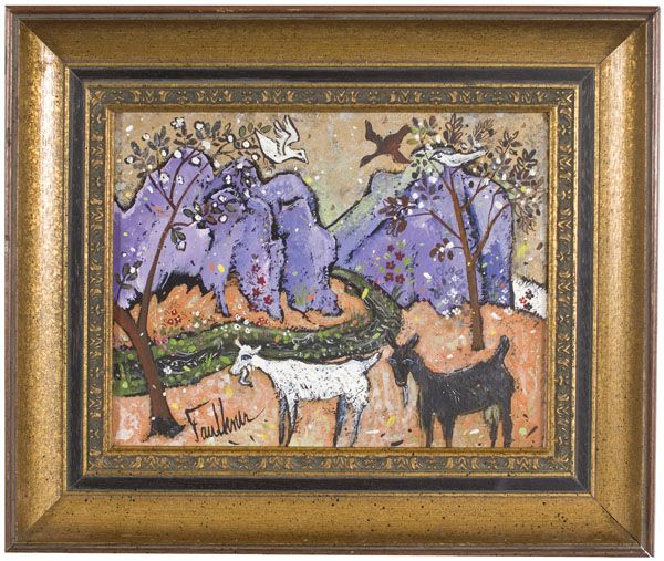 600x507 Alice And Friend By Henry Lawrence Faulkner Artphoto - Faulkner Painting