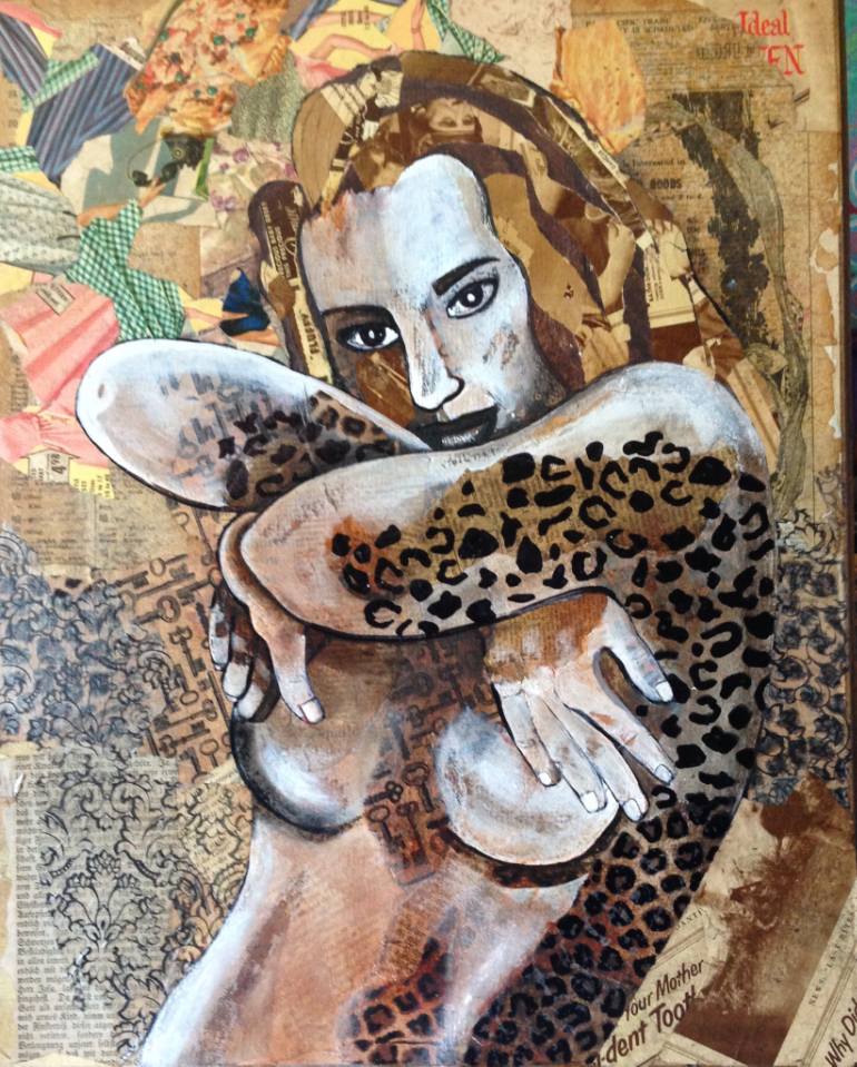 770x959 Saatchi Art Feral Painting By Faun Manne - Faun Painting