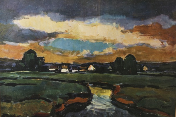 600x400 Original Impressionistic Landscape Oil Painting By Joseph Faust - Faust Painting