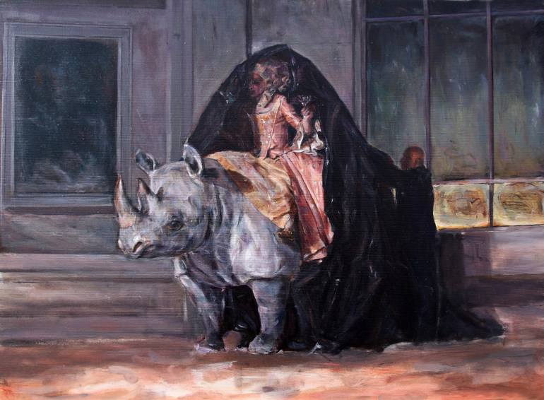 770x566 Saatchi Art Faust S Painting By Alexandru Cinean - Faust Painting