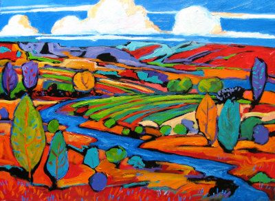 400x293 Fauvism Landscape Fauve Landscape Paintings Art Ideas - Fauvism Painting