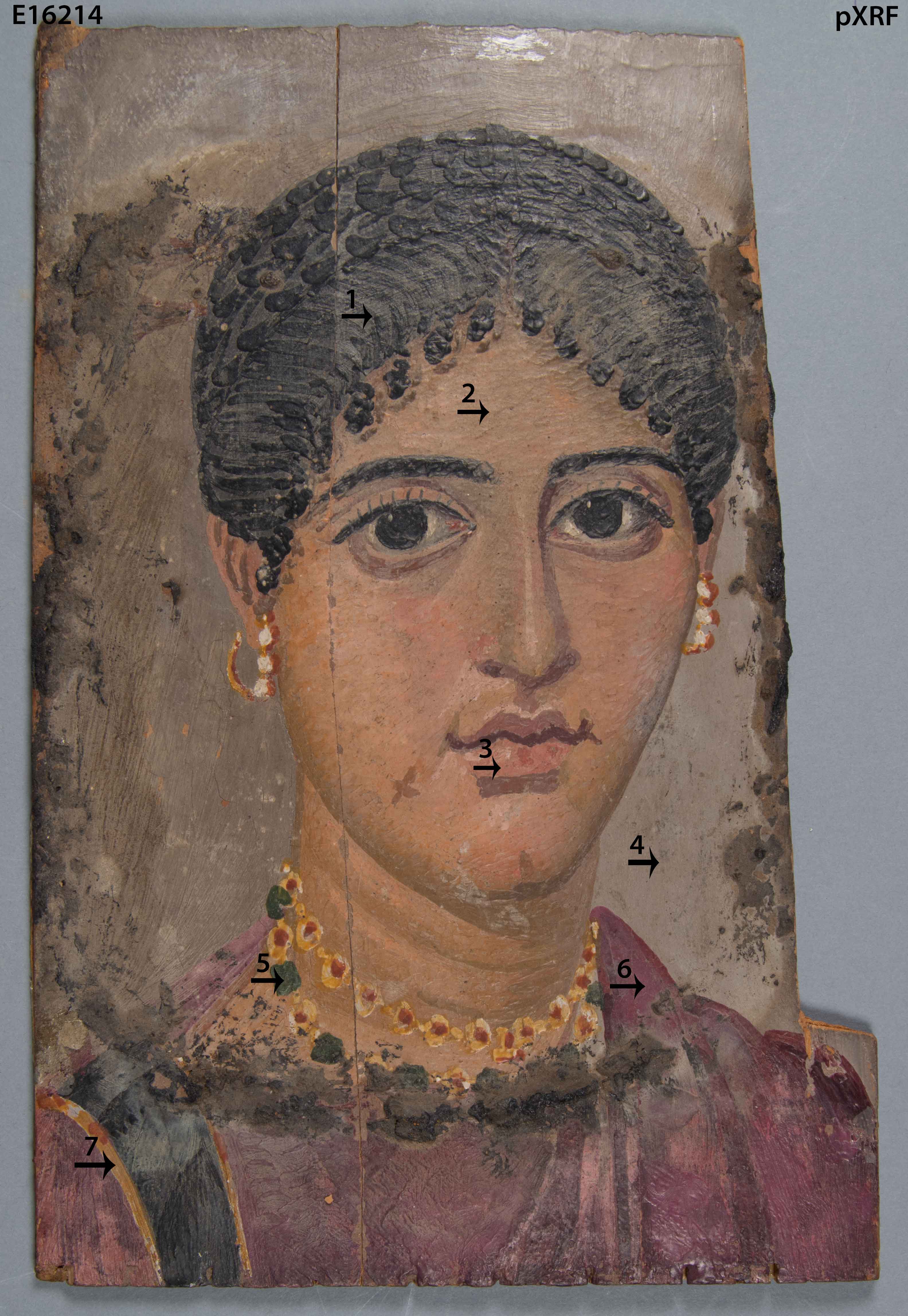 3168x4592 Fayum Mummy Portraits In The Artifact Lab - Fayum Mummy Portraits Painting