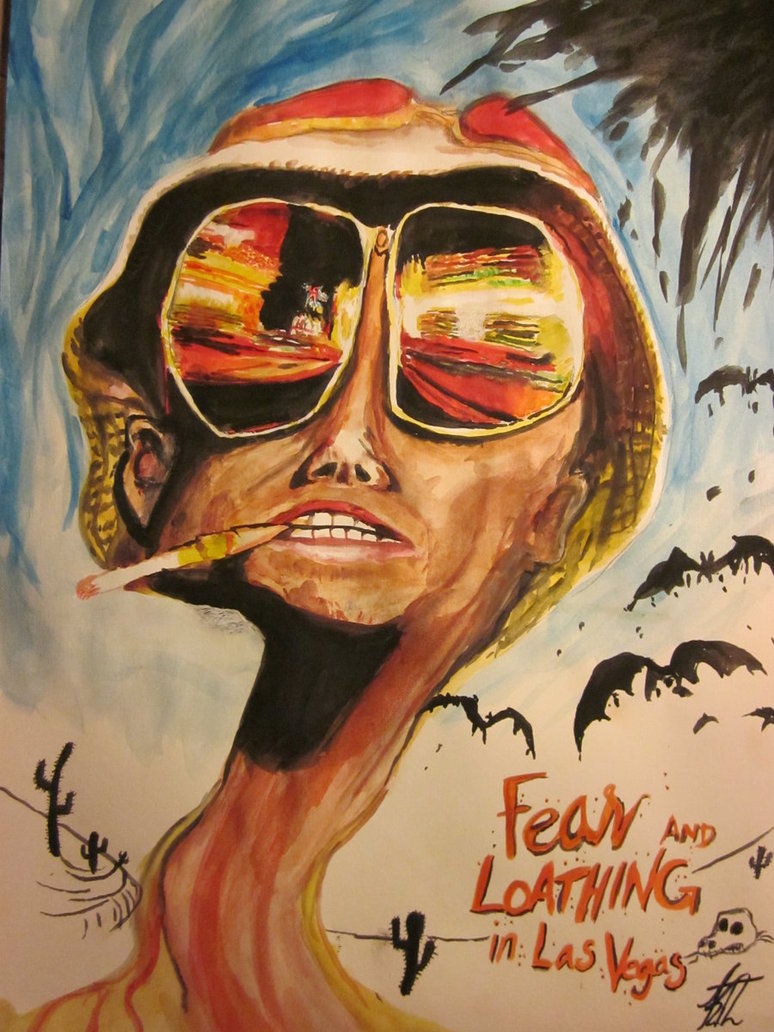774x1032 Fear And Loathing In Las Vegas By Karentsl - Fear And Loathing In Las Vegas Painting