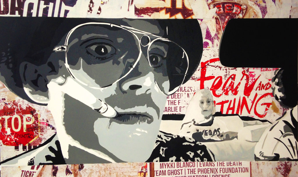 1024x610 Fear And Loathing In Las Vegas By Bfreaky - Fear And Loathing In Las Vegas Painting