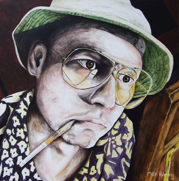 600x605 Fear And Loathing In Las Vegas By Gdwtsickness - Fear And Loathing In Las Vegas Painting