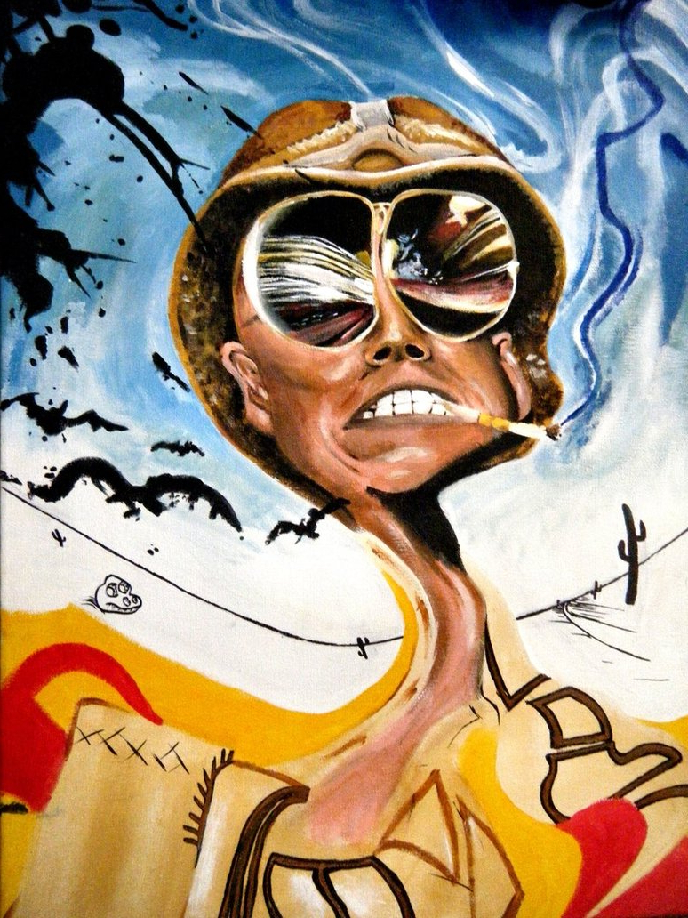 774x1032 Fear And Loathing In Las Vegas Painting - Fear And Loathing In Las Vegas Painting