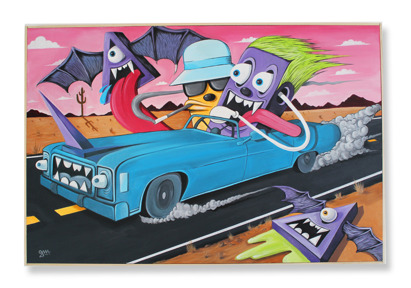 800x560 Fear And Loathing - Fear And Loathing Painting