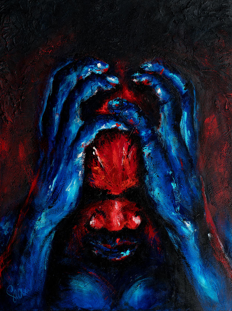 800x1073 The Fear Within - Fear Painting